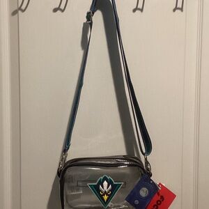 NWT University of North Carolina - Wilmington Clear Stadium/Arena/Messenger Bag